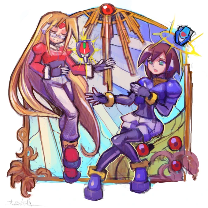 ジルウェとエール。 