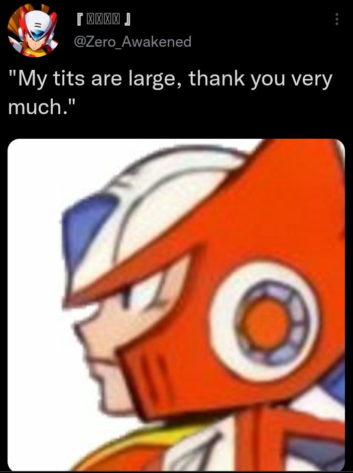 0thHunter's tweet image. //Difference between how Zeros feel about their chest.