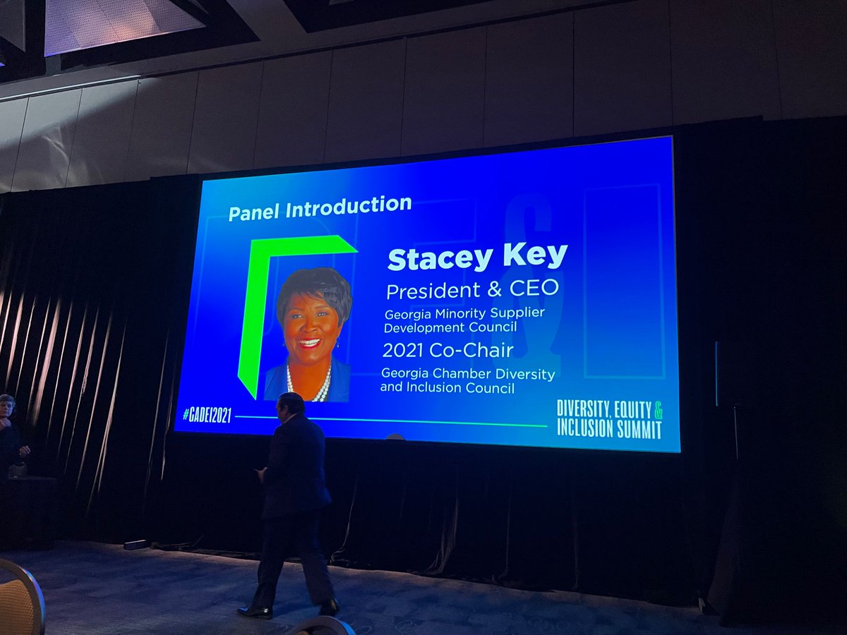 GMSDC's tweet image. We are grateful to be part of @GAChamber’s #GADEI2021. Look forward to continuing the conversation on how we move forward as a more diverse and inclusive business community.