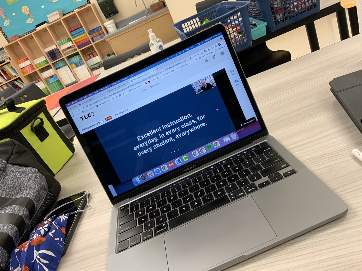 techcoachlizzy's tweet photo. Excited to start learning today at the virtual Teaching Learning Coaching Conference ! @jimknight99 kicking it off. #TLC2021 #CoachingIsLife https://t.co/rrisFOv5d6