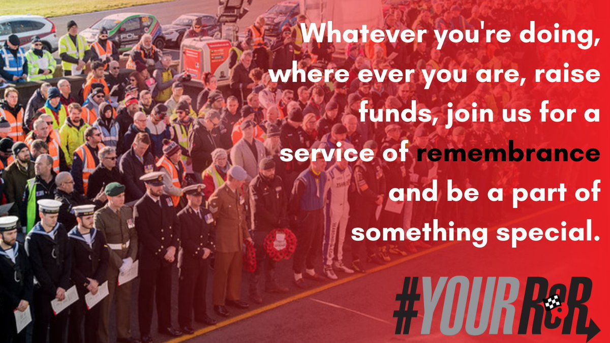 MM_RoR's tweet photo. With the entries in, we're thrilled to announce, not one but two full grids! Both #RoRAnglesey & #RoRKarting are fully booked -any subsequent entries will be put on a reserve list.
Determined to be involved? Plan your own #YourRoR event & join us for a special #RemembranceService https://t.co/CBJ4LYFsIX