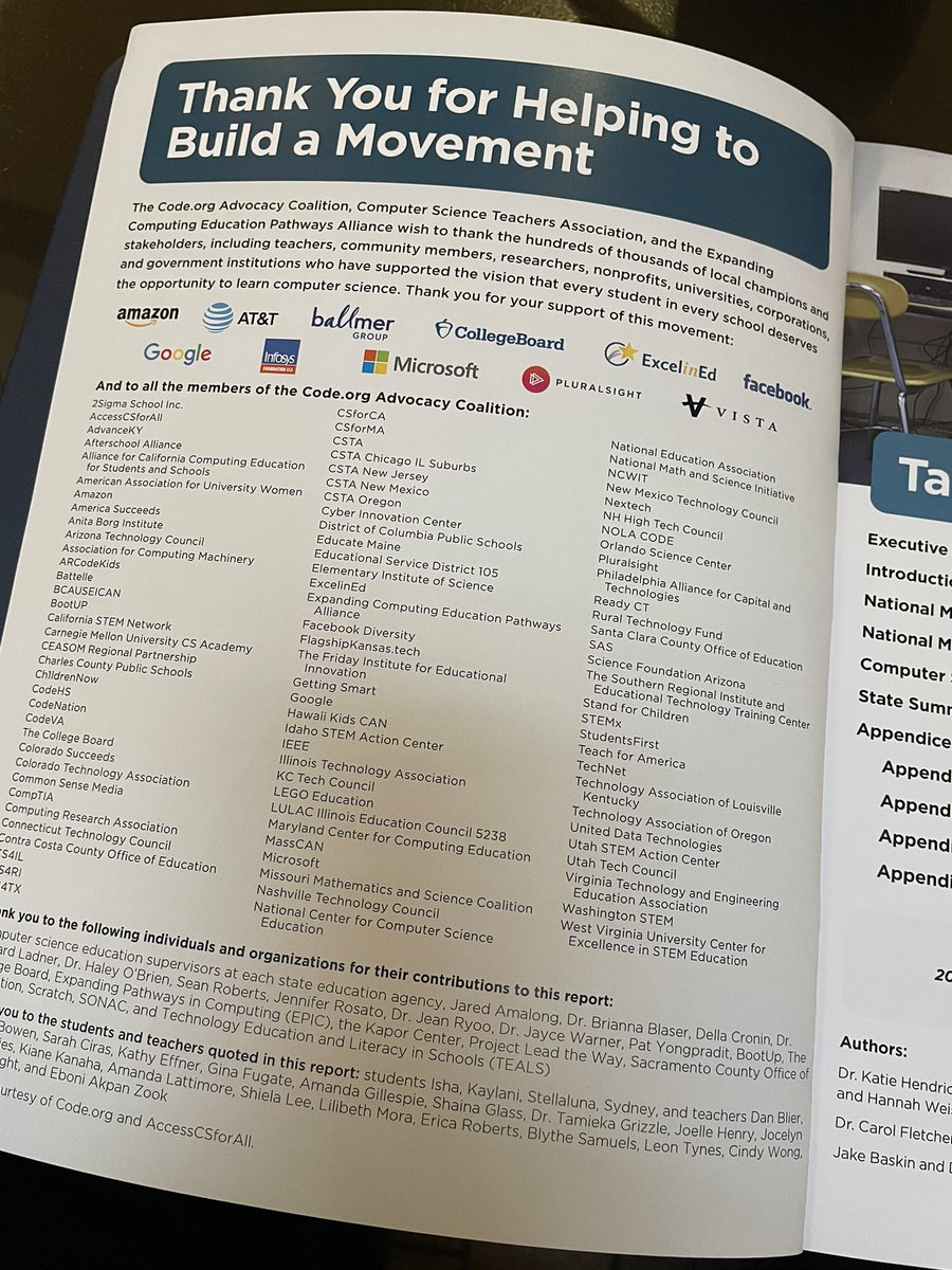 MoniqueMRice's tweet photo. Did you know that @AdvanceKentucky is a member of the @codeorg Advocacy Coalition? So proud of the work we’re doing in CS! #csforky @kstc_ky @KyDeptofEd https://t.co/hbWnfC3IXH
