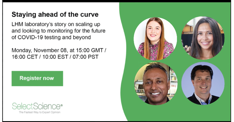 speedx's tweet photo. Join SpeeDx and Molgen for our free upcoming webinar hosted by @SelectScience

Hear from Laboratory Healthcare Medical, and understand how they have prepared for the future of COVID-19, Influenza &amp; Respiratory virus testing with a non-invasive, high-throughput, automated solution