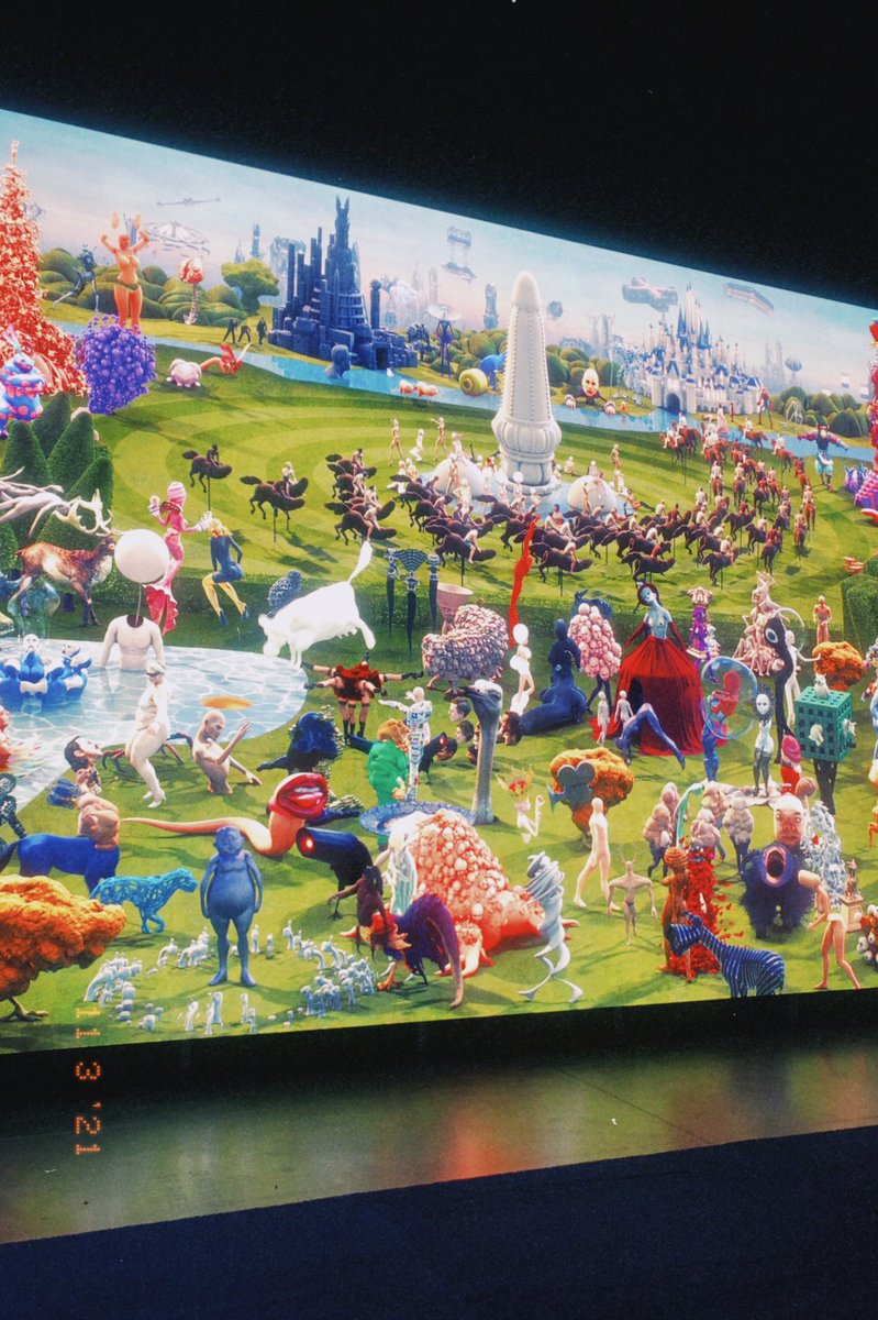 vanesaurio_'s tweet photo. 🎨 visión contemporánea del jardín de las delicias. https://t.co/d8QbBmDt4w