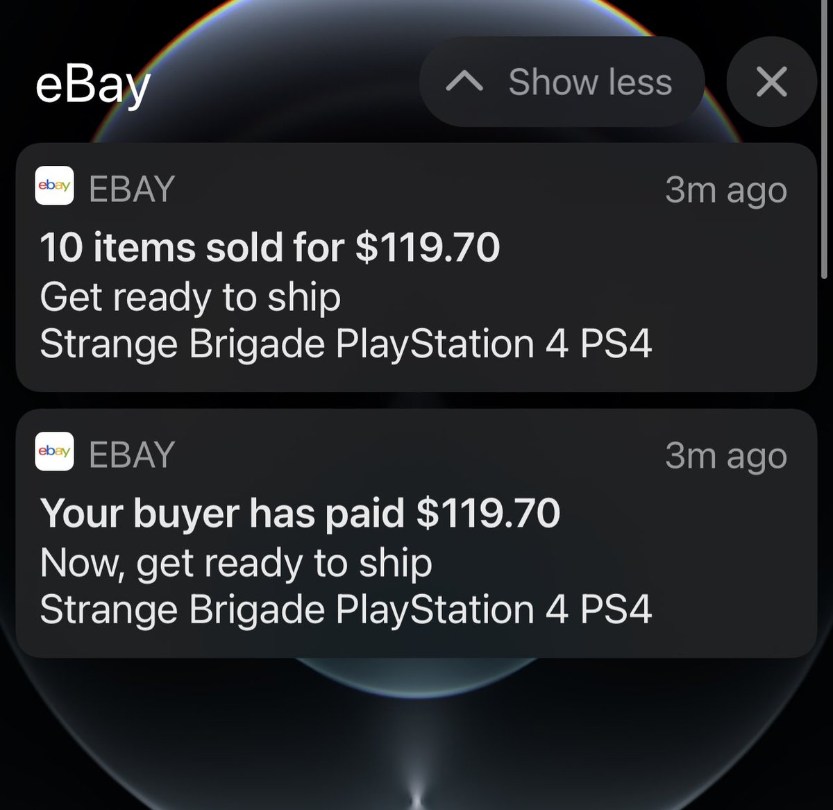 keagonscott's tweet photo. Sale of the day! #ebay #reseller #ebayseller https://t.co/rhmKl49MqI