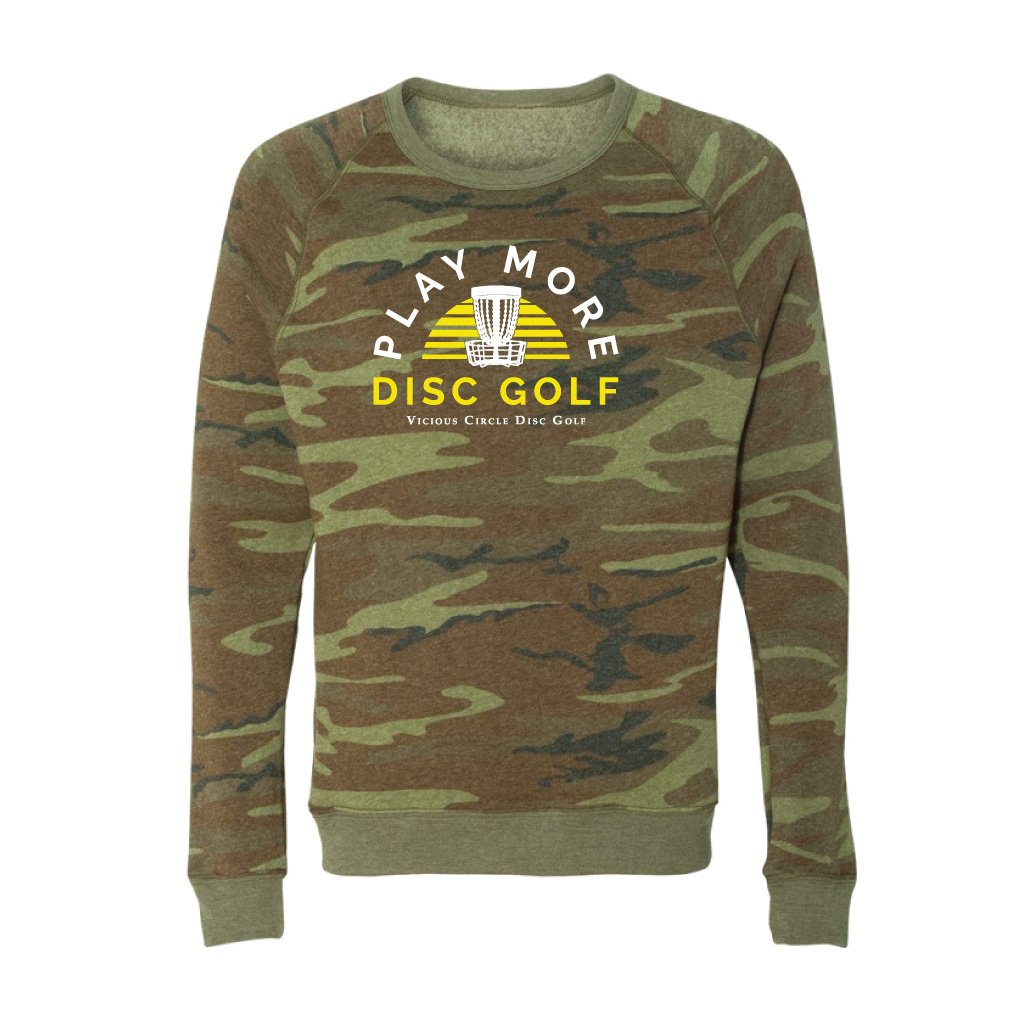 vcdiscgolf's tweet photo. Get cozy, and then go Play More Disc Golf.

Check our out new Eco Crewneck, made from organic fleece and recycled materials.

https://t.co/HoPY8gCjkS https://t.co/bksL05GXky