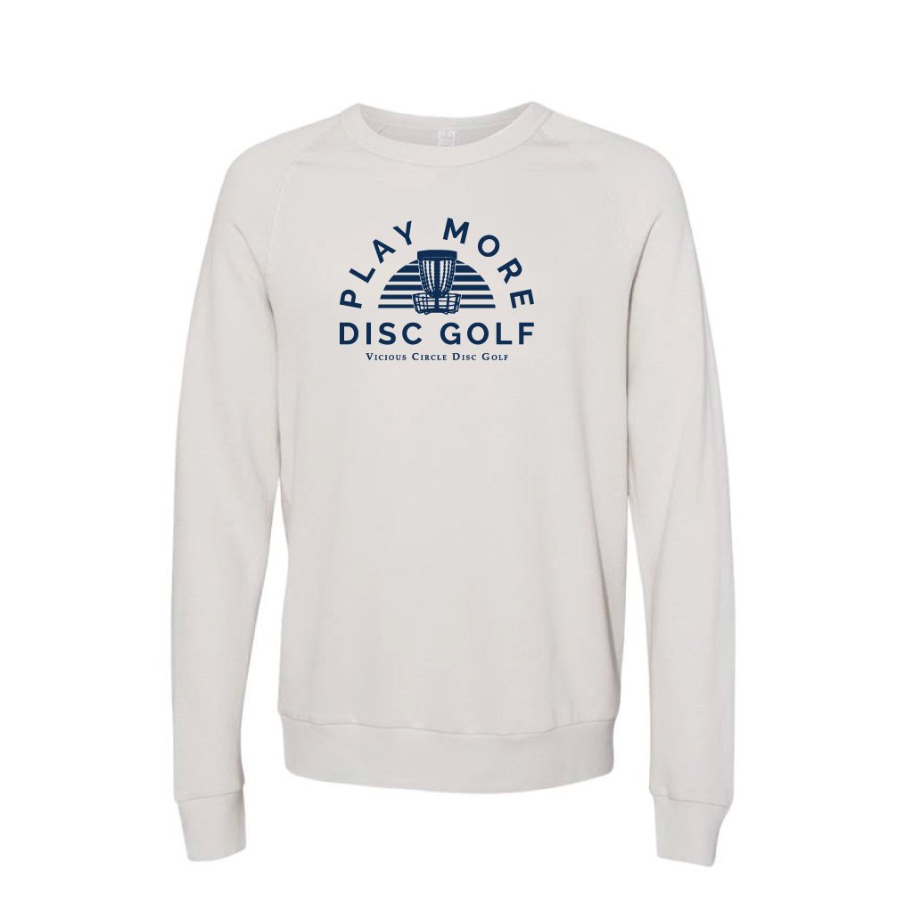 vcdiscgolf's tweet photo. Get cozy, and then go Play More Disc Golf.

Check our out new Eco Crewneck, made from organic fleece and recycled materials.

https://t.co/HoPY8gCjkS https://t.co/bksL05GXky