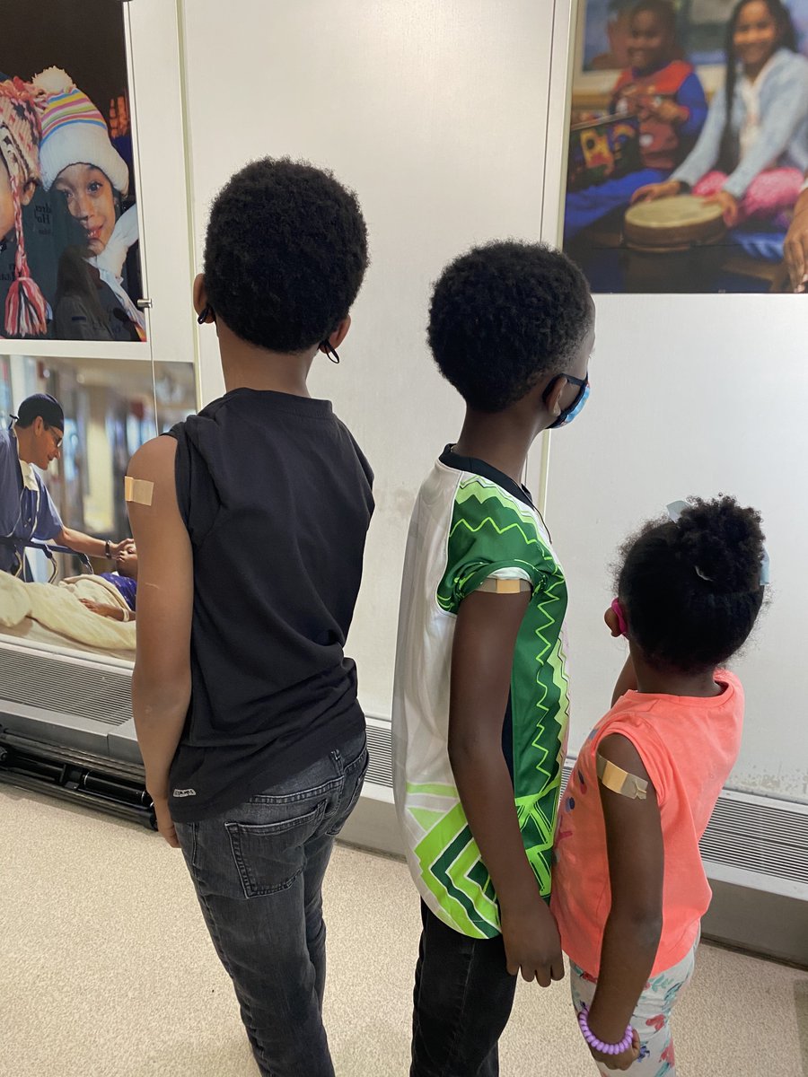 Thank you <a href="/MontefiorePeds/">Montefiore Pediatrics</a> for making this happen today! My heart is full and I am overjoyed! It is time to get these kids protected and I'm so glad we are one step closer to that. Thanks again #CHAM <a href="/cabanam/">Michael Cabana, MD</a> <a href="/SuzettePediMD/">Suzette Oyeku, MD, MPH</a> #GetVaccinatedNow