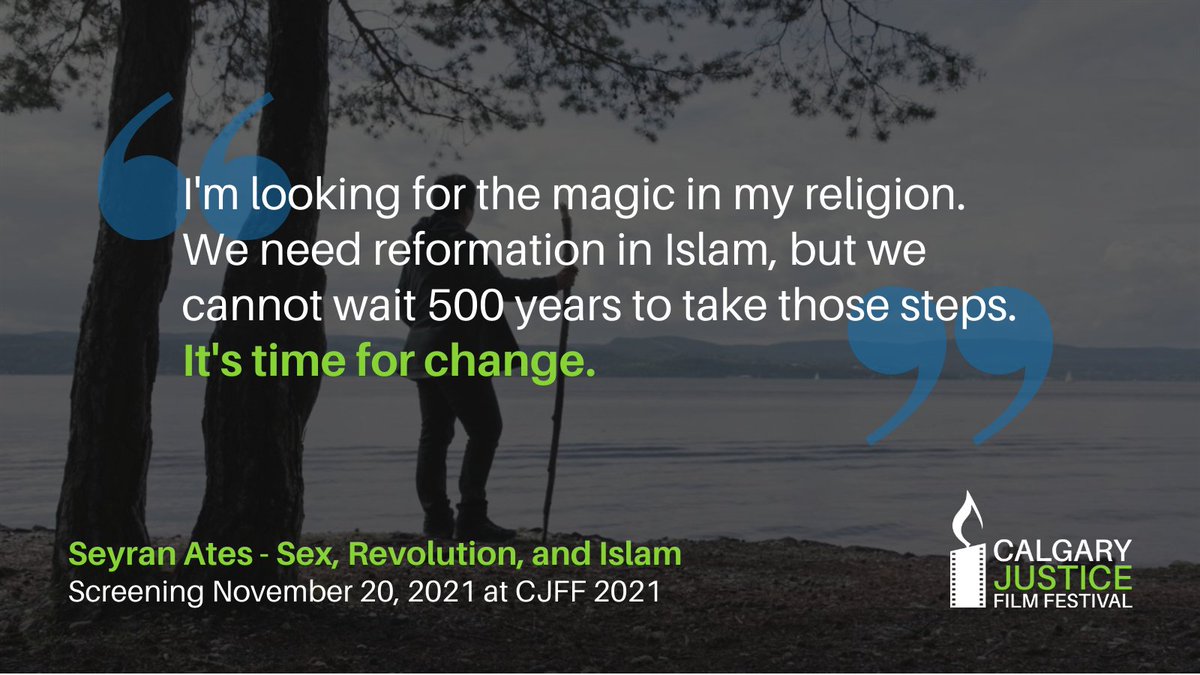 justicefilm's tweet photo. Watch Seyran Ates - Sex, Revolution, and Islam, available for free streaming all day on Nov. 20. Register to view the film on Eventbrite. LINK: https://t.co/dvMiMETbae
#CJFF #CJFF2021 @SeyranAtes https://t.co/MoOzBzjCfC