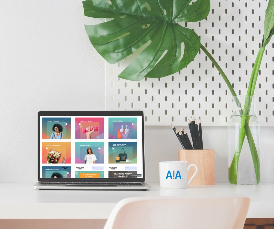 When you join the AIA community, you gain access to our online Promo Library which has designs available for download to be used in your business’ email and social programs. Being a marketing pro has never been easier! 😎