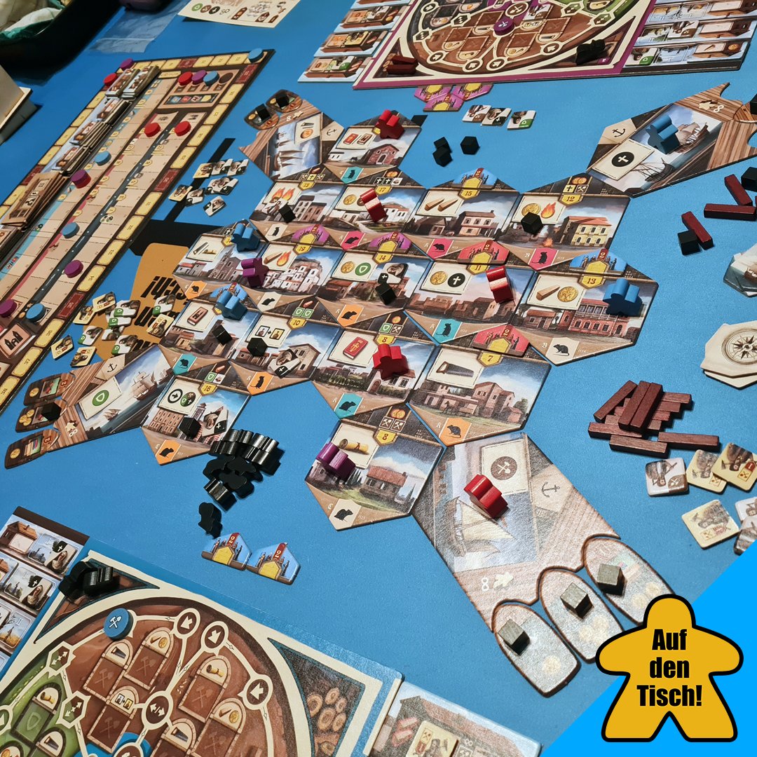 aufdentisch1's tweet photo. Eines der am heißesten erwarteten Spiele zur #SPIEL2021 war #Messina1347. In meiner Brettspielrunde am vergangenen Montag konnte ich es nun auch endlich auf den... [1/5]
#aufdentisch #Brettspiele #Brettspiel #SPIEL21 #Neuheit #Suchy #Messina #deliciousgames @games_delicious https://t.co/2cJL2Mnxam