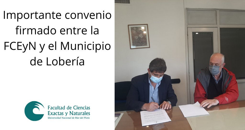 La FCEyN, a través del IIMyC, y el Municipio de Lobería firmaron un convenio para desarrollar un plan de gobernanza costera. A partir del programa ImpaCT.Ar, nuestra Facultad recibirá un importante subsidio.