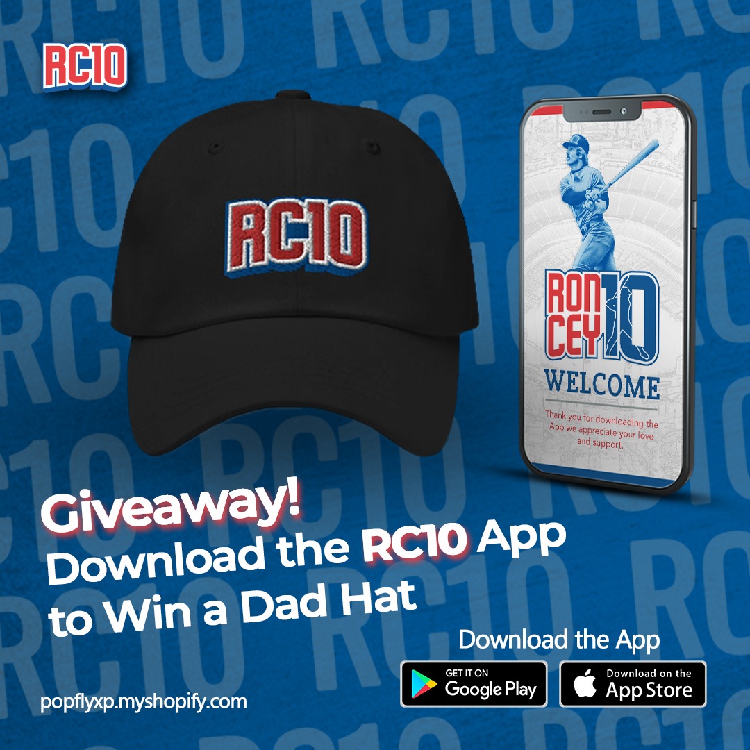 PopFlyXP's tweet photo. New GIVEAWAY!

Download the #RonCey App and get a chance to win a RC10 Dad Hat 

Click Here to Download
⬇️ https://t.co/VROjSIwXRM⬇️ 
Available for iOS &amp; Android

#thepenguin #dodgers #dodgerfans #dodgersnation #chicagocubs #cubs  #athleticsfans https://t.co/wBjzlNdbaR