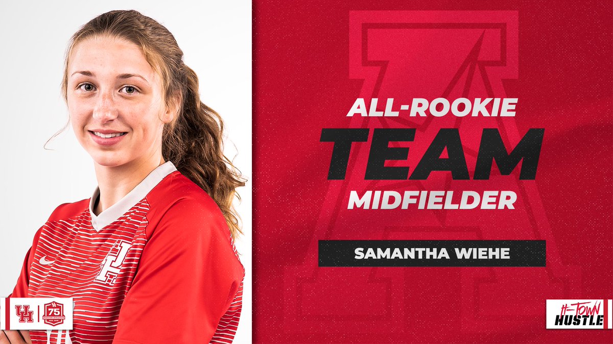 UHCougarSoccer's tweet photo. Huge congratulations to these Cougars who earned @American_WSoc All-Conference recognition!! 

We are so proud of each of you❤️

#HTownHustle | #GoCoogs https://t.co/DqwGsN3z3Q
