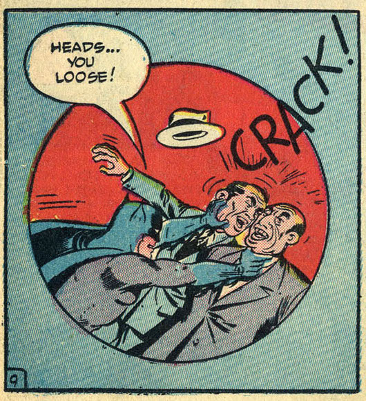 BadPanels's tweet photo. Coin flip #headknock https://t.co/ecbZW4s1eS