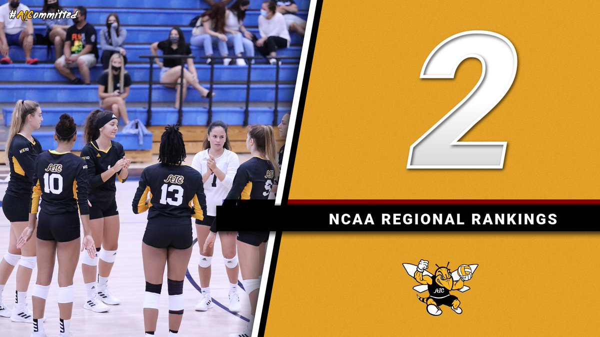 The first NCAA Regional Rankings are out! Take a look at where we rank! 

#AICommitted #DefendTheHive