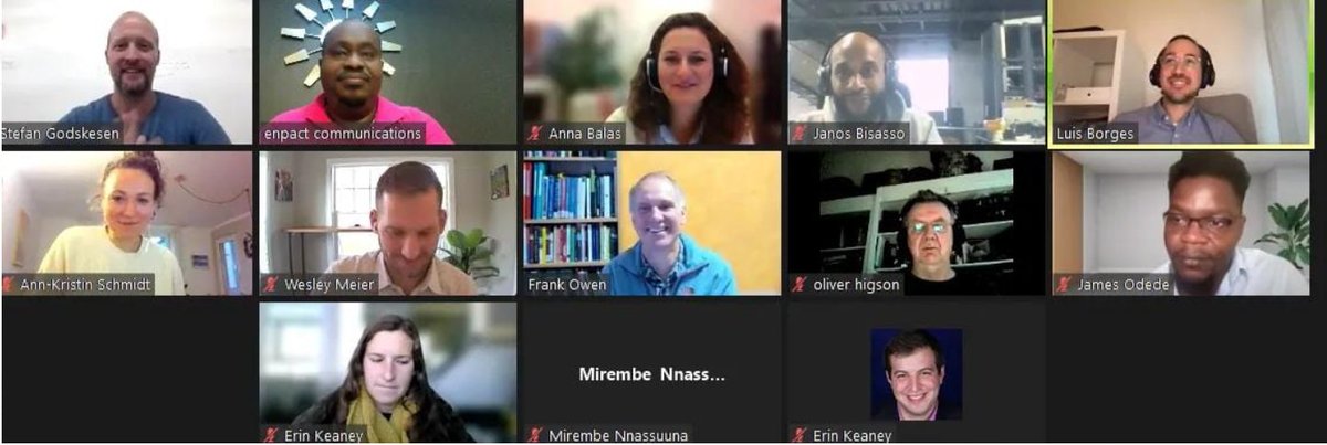 Emp_Ppl_Award's tweet photo. The #epMentoring mid-term meeting is in the books! We've been discussing challenges, but also achievements and shared key learnings - so that we can learn from each other's experiences. Thank you for being a part of it - and see you @ the bootcamp in 2022! #epNetwork #SoEnt https://t.co/fFH8MBFtga