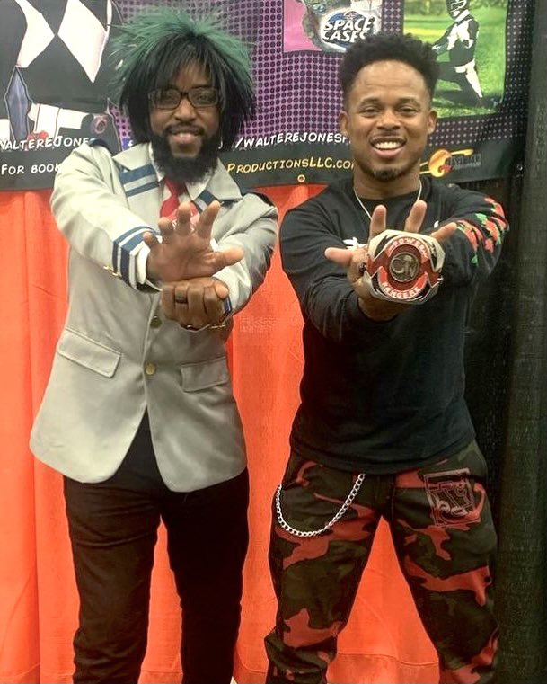 hmtalent's tweet photo. It’s safe to say that @Youmacon was a success! Big thanks to the entire staff for putting on such an awesome event, as well as the fans that came out and showed love! Hope to see you next year! 🖤⚡️💙 #Youmacon #PowerRangers #BlakeFoster #WalterJones #HustleMatters https://t.co/ayLuWPrgFO