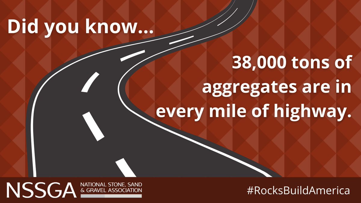 NSSGA's tweet photo. We must pass the #IIJA to restore crumbling infrastructure, creating a pathway to continued economic success and help move our economy through the pandemic. #RocksBuildAmerica https://t.co/RE8NyrCn2I