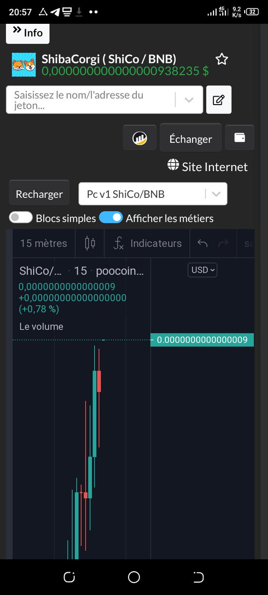 kouadio02104514's tweet image. Shibacorgi pour toujours plus que le doge coin et le shiba inu acheter vite vos pièces pour devenir des milliardaires .
Voici le contrat adresse : 0x092bbec1342afffd16cfb41b56343d5a299cdf0d