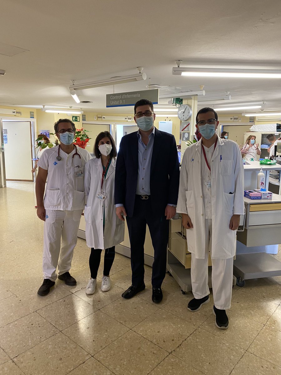 Great visit @SELECT2Trial Barcelona site @hbellvitge Excellent research infrastructure and dedicated investigators! Thank you @PCardonaP @andresjpaipa and Maria Angeles De Miquel and the whole team for the excellent enrollment!