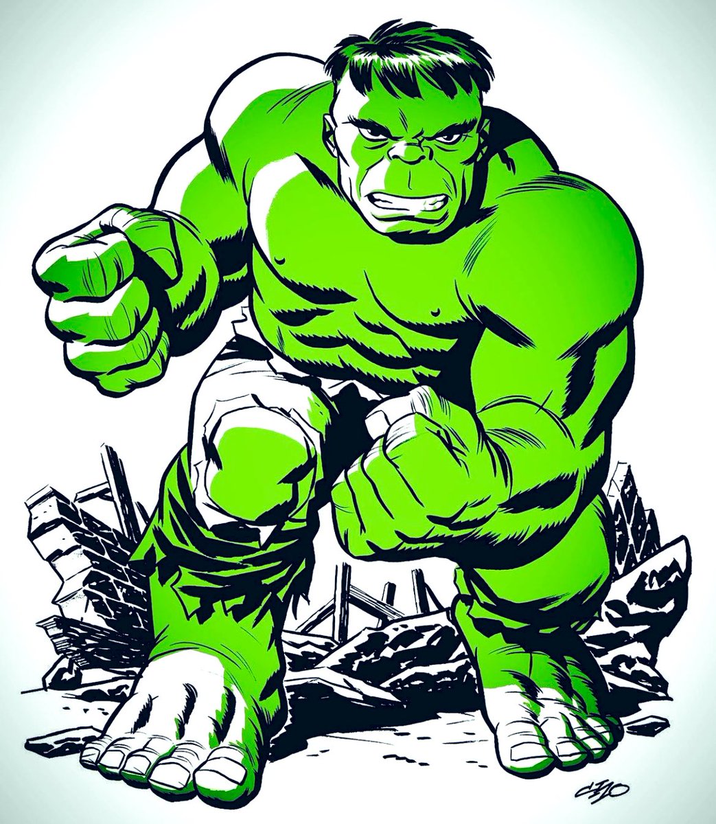 Never mess with ‘big green!’

#MarvelRP #hulk #art #gamma #comics