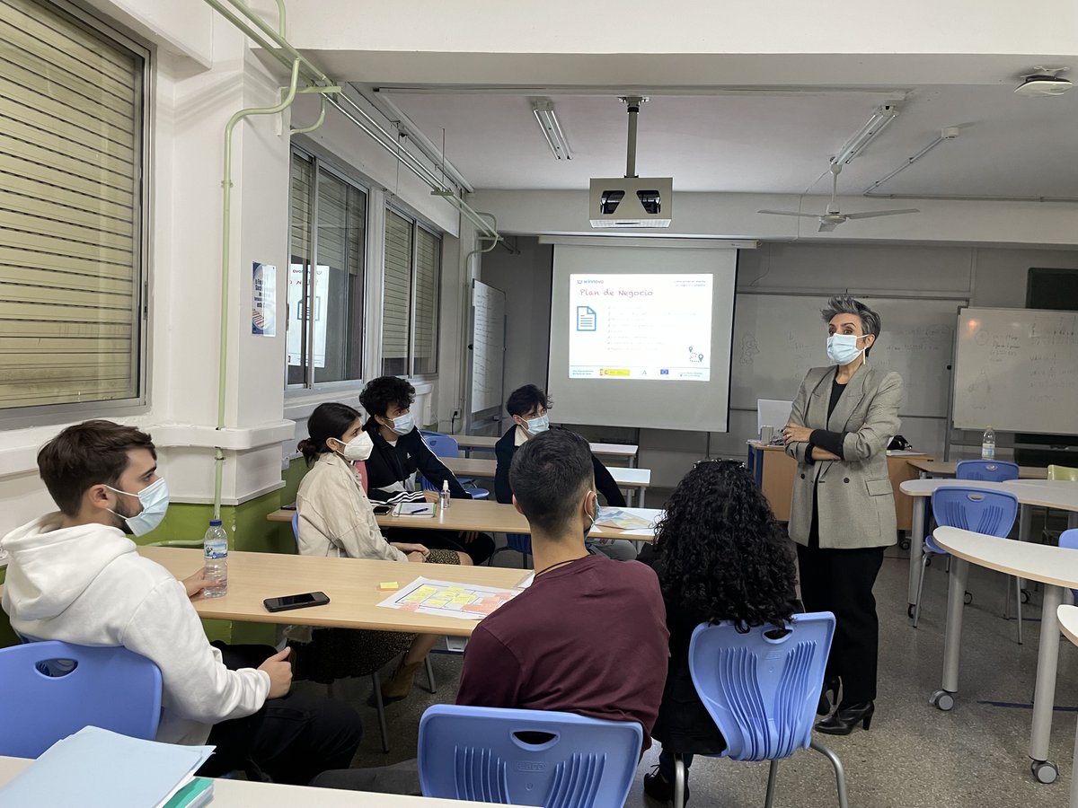 Aula de Emprendimiento - I.E.S. "Punta del Verde" tweet media