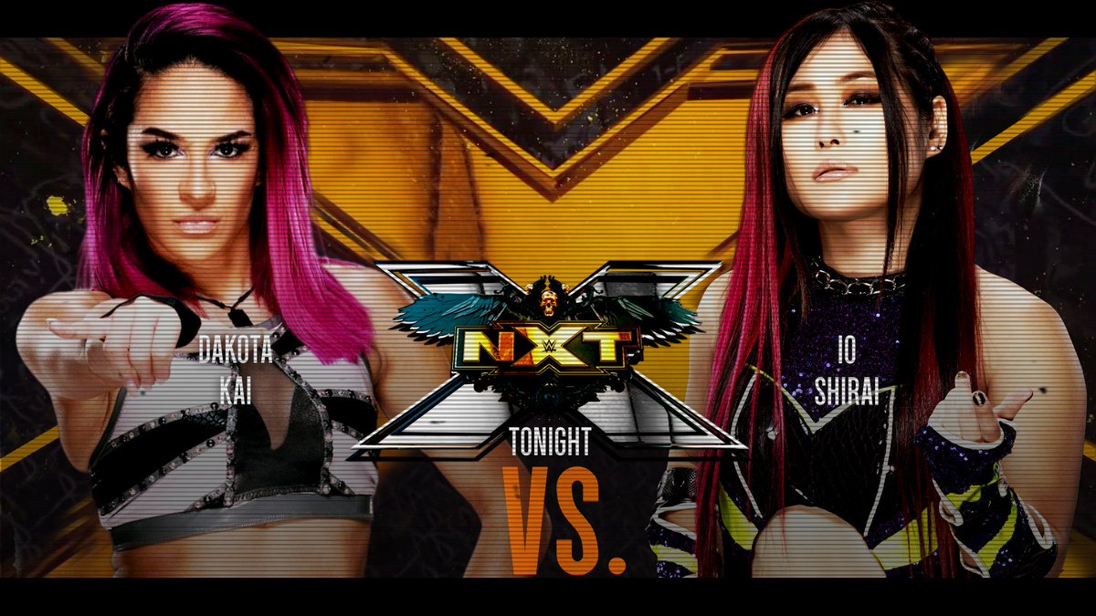 jva_universe's tweet photo. BREAKING NEWS: #WWENXT General Manager Triple H has announced the final 2 matches taking place on this week's edition of #WWENXT! Featuring the return of Karrion Kross following his dominant victory at #TakeOverRespect &amp; former NXT Women's Champ Io Shirai will take on Dakota Kai! https://t.co/zttb5S423W