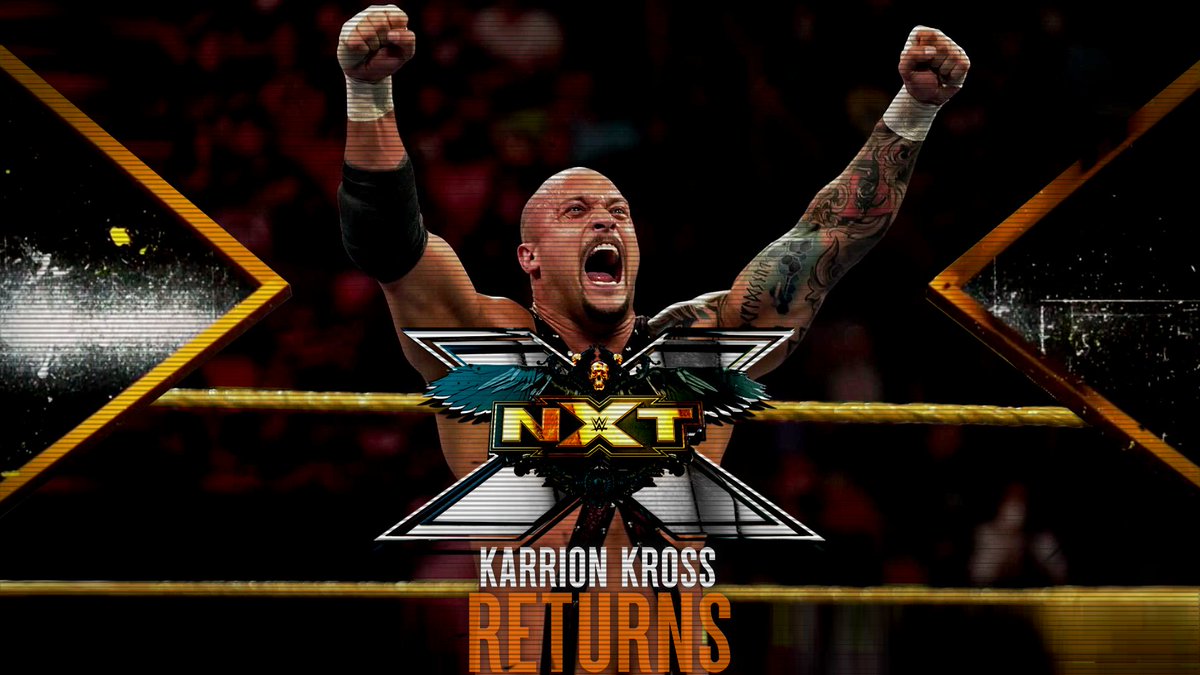 jva_universe's tweet photo. BREAKING NEWS: #WWENXT General Manager Triple H has announced the final 2 matches taking place on this week's edition of #WWENXT! Featuring the return of Karrion Kross following his dominant victory at #TakeOverRespect &amp; former NXT Women's Champ Io Shirai will take on Dakota Kai! https://t.co/zttb5S423W