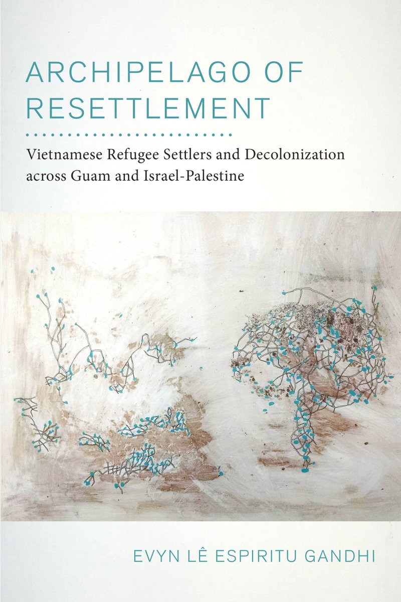 evynelevyn's tweet photo. OMG Y'ALL IT IS HAPPENING!! 

Archipelago of Resettlement: Vietnamese Refugee Settlers and Decolonization across Guam and Israel-Palestine--forthcoming in April 2022 from UC Press!  Website is now live!  AAAHHHHH!! 
https://t.co/lWdlfBKe8X https://t.co/YCdxDN465a