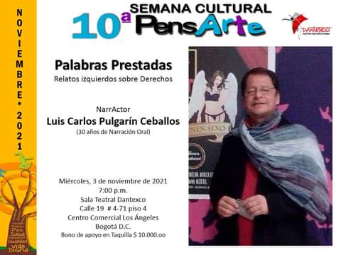 Ccajar's tweet photo. #HOY
¡Únete a la 10a Semana Cultural PensArte con toda la programación que tenemos para ti!
No te lo pierdas👇
#10añosporlosddhh #bogota #colombia #yurupari https://t.co/1kGXBNLdBF