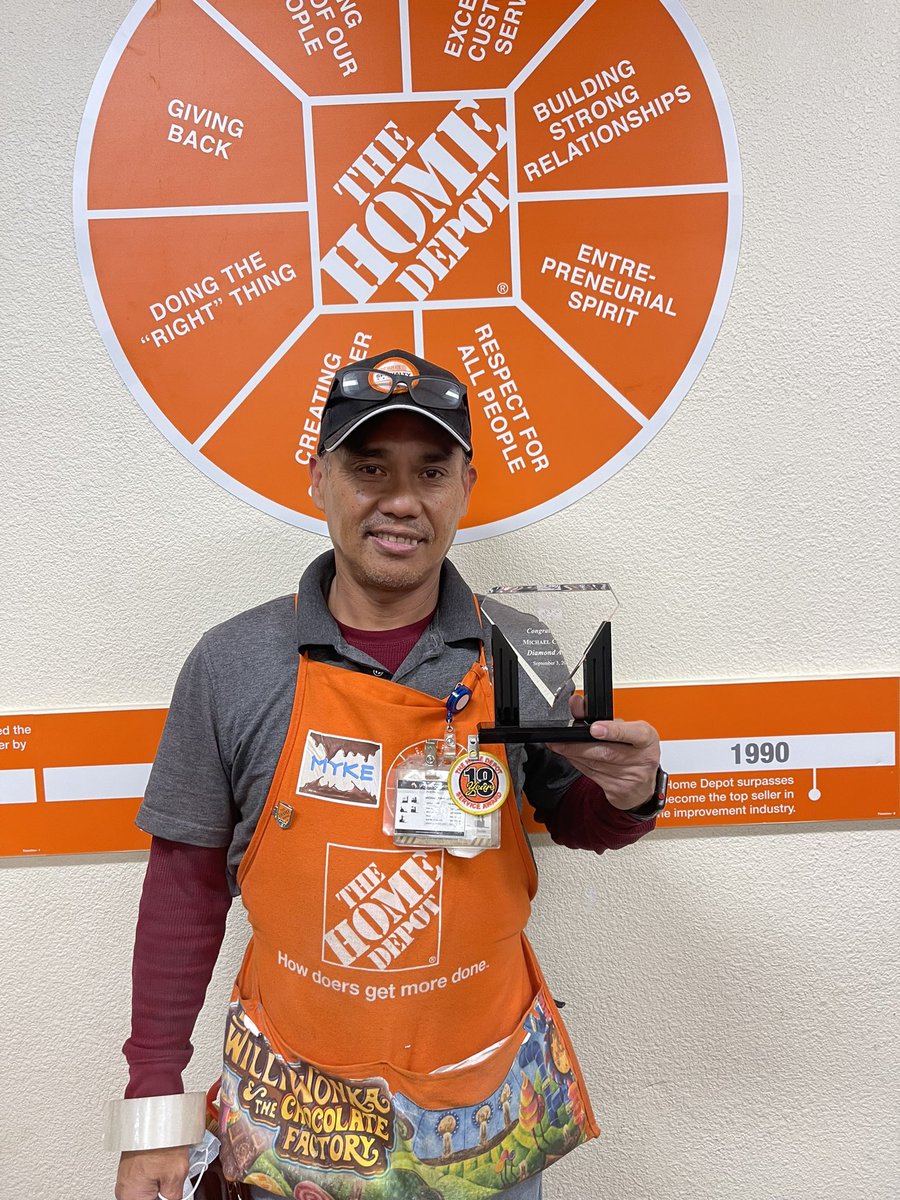 Congratulating Myke on your Diamond Award Achievement!!! Thank you for all you outstanding contributions To 0658 Home Depot!! <a href="/MageeJosh/">Josh Magee</a>