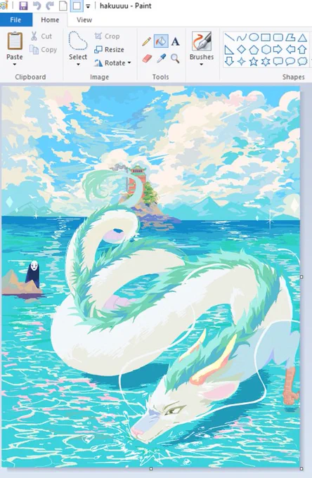 Spirited Away-Ms paint :) 