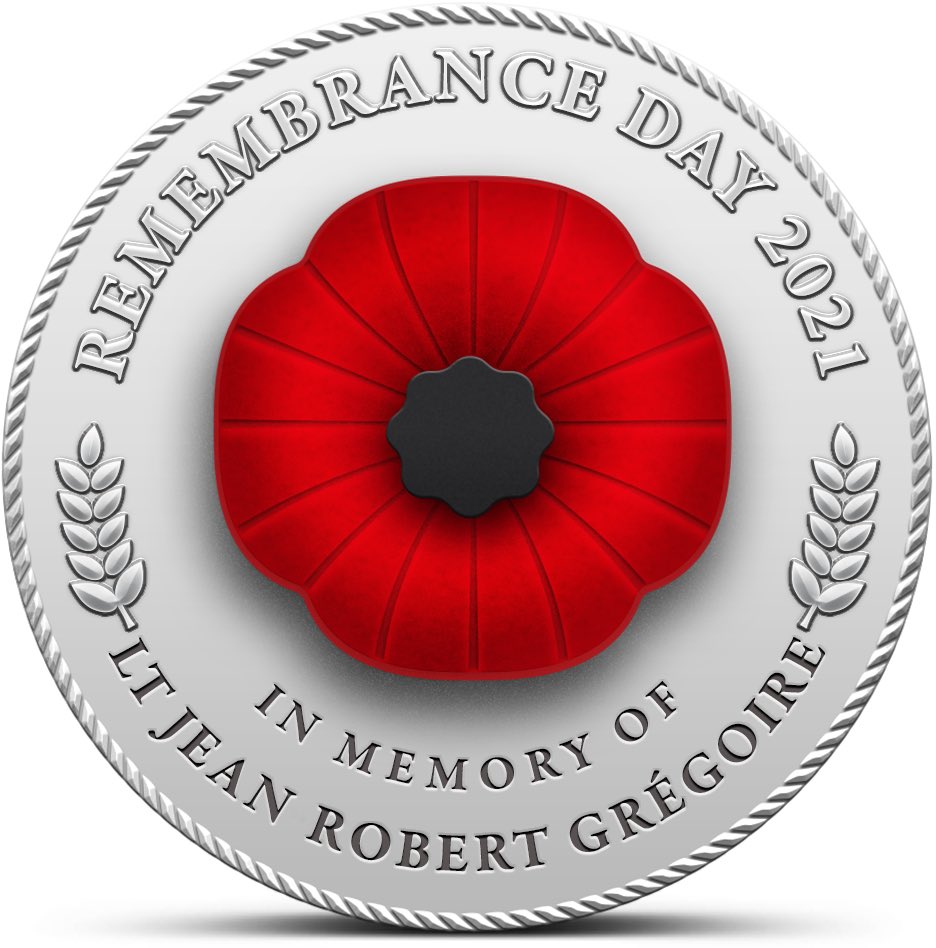 When we visited the Bergen-op-Zoom Canadian War Cemetery in the Netherlands, on my mind was Lt. Jean Robert Grégoire - Sophie’s great-uncle - who served during the Second World War and made the ultimate sacrifice in Normandy. This year, my digital poppy is dedicated to him.