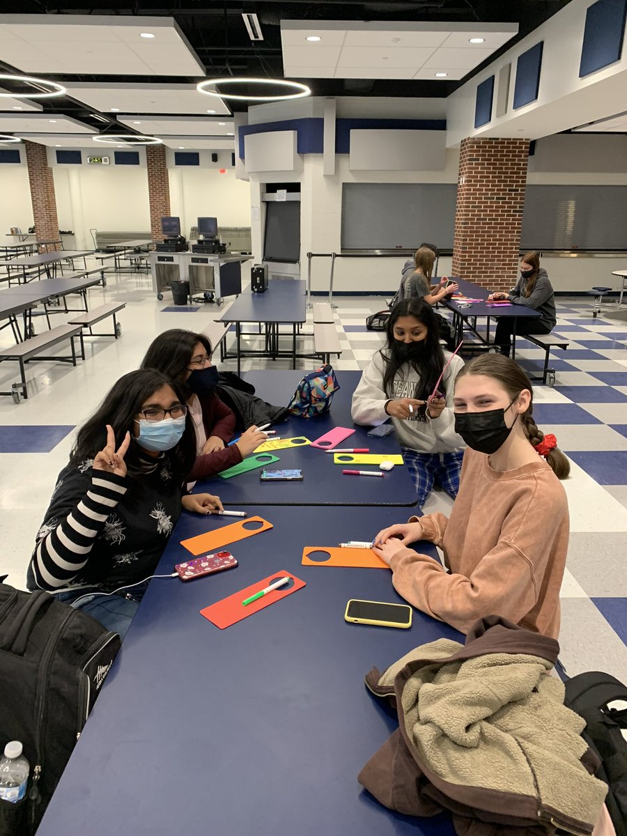 NHS door hanger service project