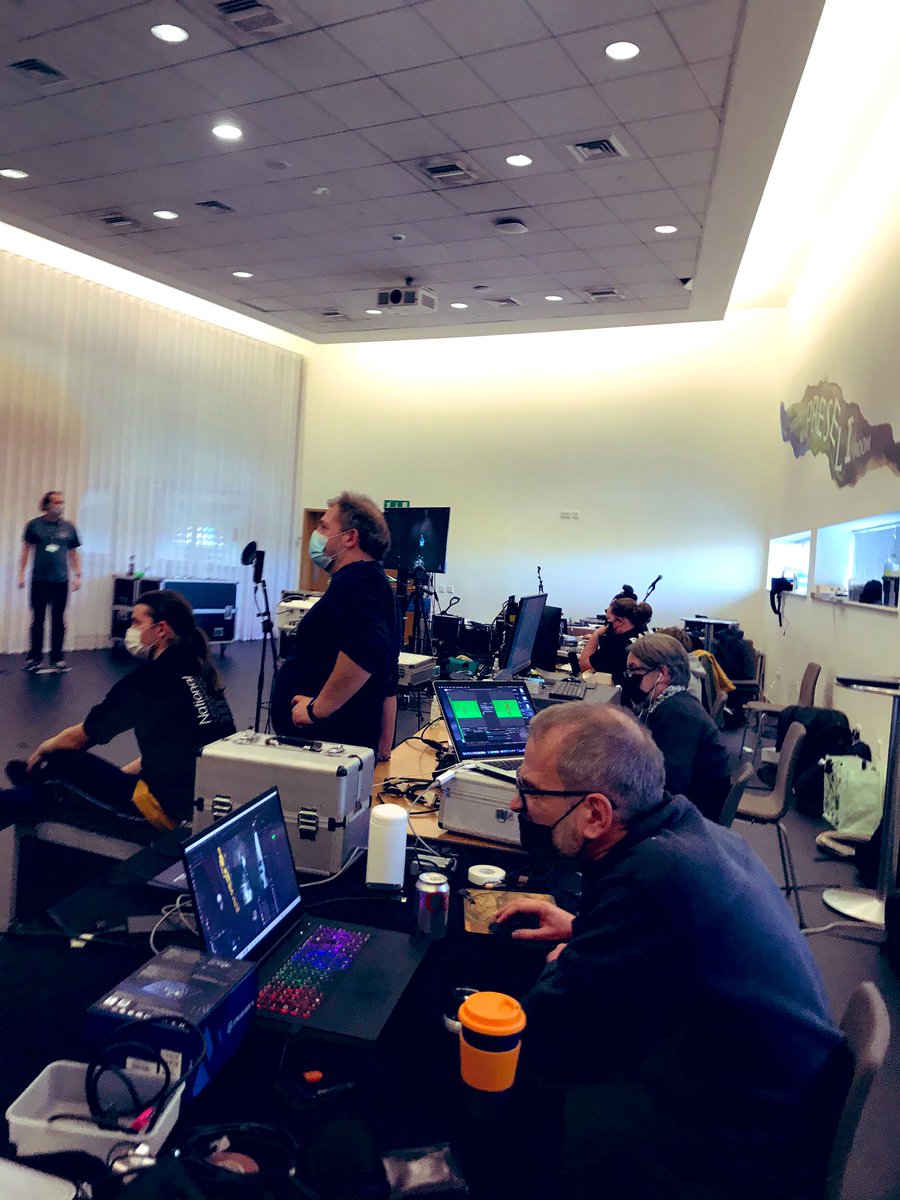 McTernan1971's tweet image. Lots of fun working with these very clever people @HijinxTheatre  @theCentre #TechWizards