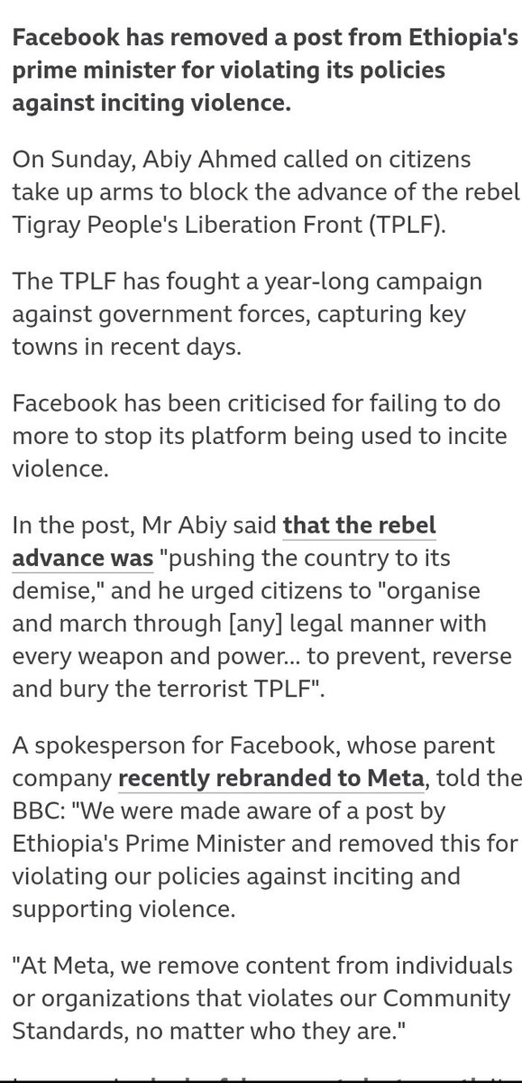 Fastsinfo99's tweet photo. ብድር በምድር" Jedhuu Mitiiree!!,
#Facebookin maxxansa #ABIY_AHMED uummataan
‘Ka’aa hidhadhaa, gara waaranaa deemaa zammataa, Juuntaa
fi garee finciltoota awwaalaa!” Jedhu haquu beeksise jira.
-Itti dabaluudhanis Muummen Ministeera Itoophiyaa dhaamsa
saboota biyyatti wal🤑 https://t.co/wKaiDuV4Az