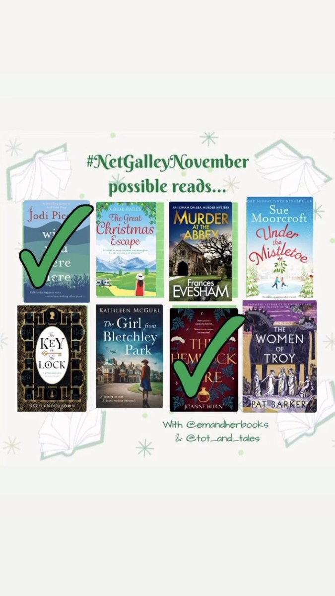 Cracking on with #NetGalleyNovember book 2 is read and it was a corker!

#TheHemlockCure @Joanne_Burn 
5 stars and fantastic! #NetGalley 
Full review coming soon!

@NetGalleyNov