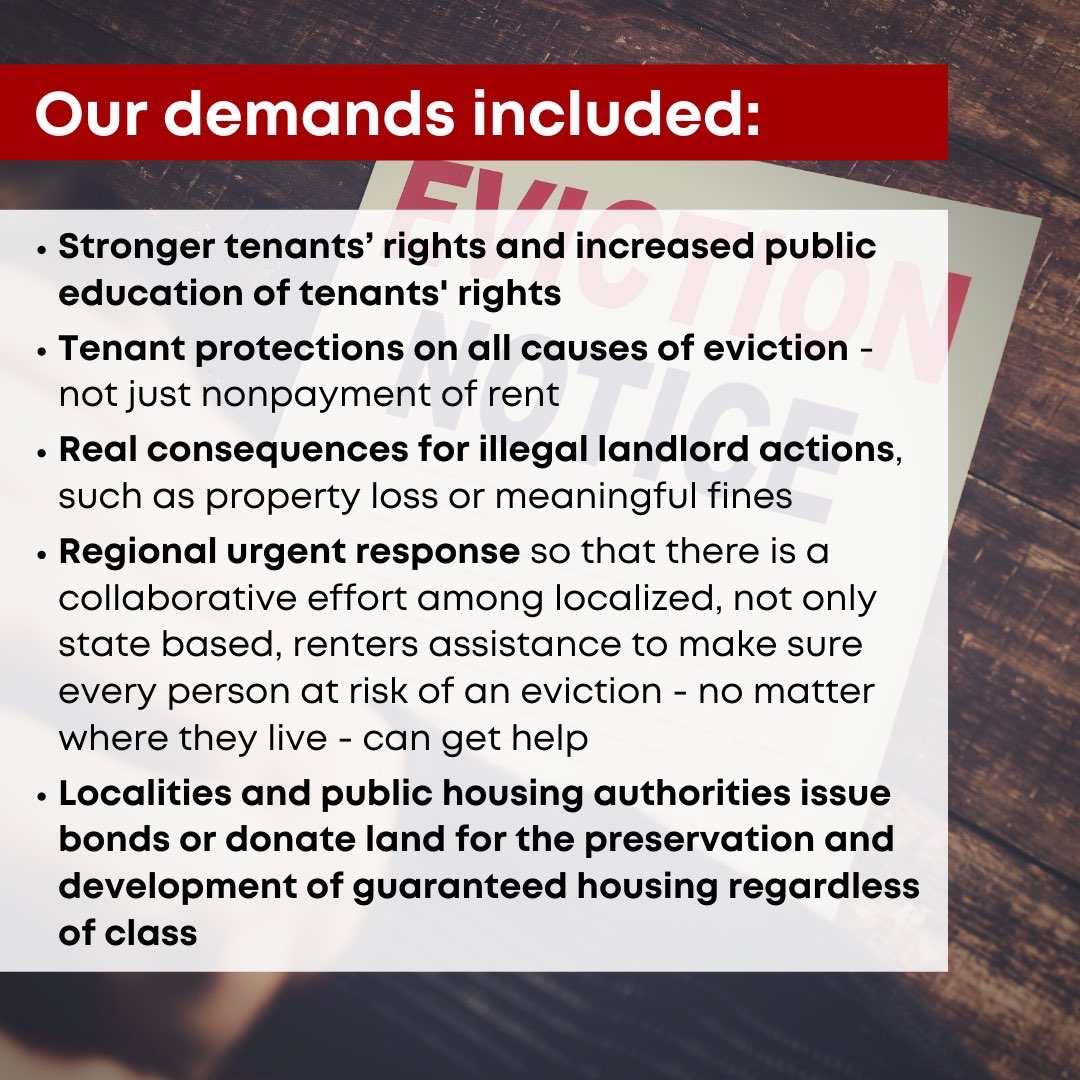 RVA26_'s tweet photo. On behalf of the Richmond Mutual Aid Coalition (@nrcfulton, @nolefturnsinc, @RichmondTenants, @song_rva, and @RVA26_),  we have written a letter demanding urgent, systemic responses to the eviction crisis in our region. https://t.co/Ab6lAyGZeZ