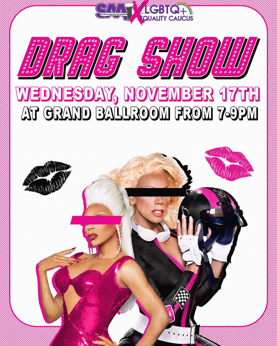 𝕃𝕒𝕕𝕚𝕖𝕤 𝕒𝕟𝕕 𝕘𝕖𝕟𝕥𝕝𝕖𝕞𝕖𝕟 𝕤𝕥𝕒𝕣𝕥 𝕪𝕠𝕦𝕣 𝕖𝕟𝕘𝕚𝕟𝕖𝕤 𝕒𝕟𝕕 𝕞𝕒𝕪 𝕥𝕙𝕖 𝕓𝕖𝕤𝕥 𝔻ℝ𝔸𝔾 ℚ𝕌𝔼𝔼ℕ 𝕨𝕚𝕟!
Come out November 17 to the Grand Ballrooms to enjoy a show full of comedy and great performances from professional Queen’s and students
#saamuchfun