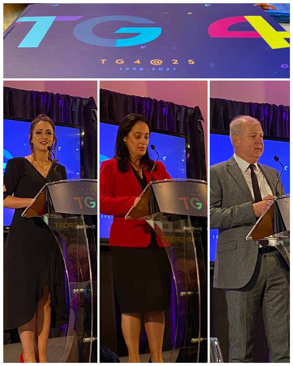 We are delighted to be at <a href="/AsOneFood/">As One</a> in Dublin this evening for the <a href="/TG4TV/">TG4</a> 25th birthday celebrations where An tAire <a href="/cathmartingreen/">Catherine Martin</a> launched the new book ‘TG4 @ 25’