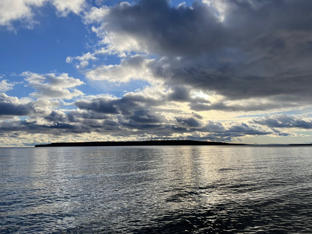 bagida_waad's tweet photo. Tobacco tie day 761. So what will this winter be like? Lots of snow or not really? I just hope for the bay to freeze over. The baby whitefish have a much better chance if the waters freeze over. #whitefish #GeorgianBay #babywhitefish #GreatLakes #icecoverage #coldwater https://t.co/TWG4blzkZC
