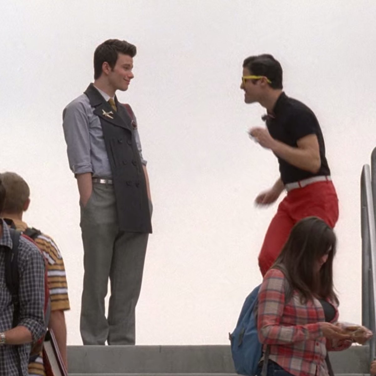 klainethinker's tweet photo. blaine dorky boyfriend we love to see it https://t.co/UEVIaYxjPM