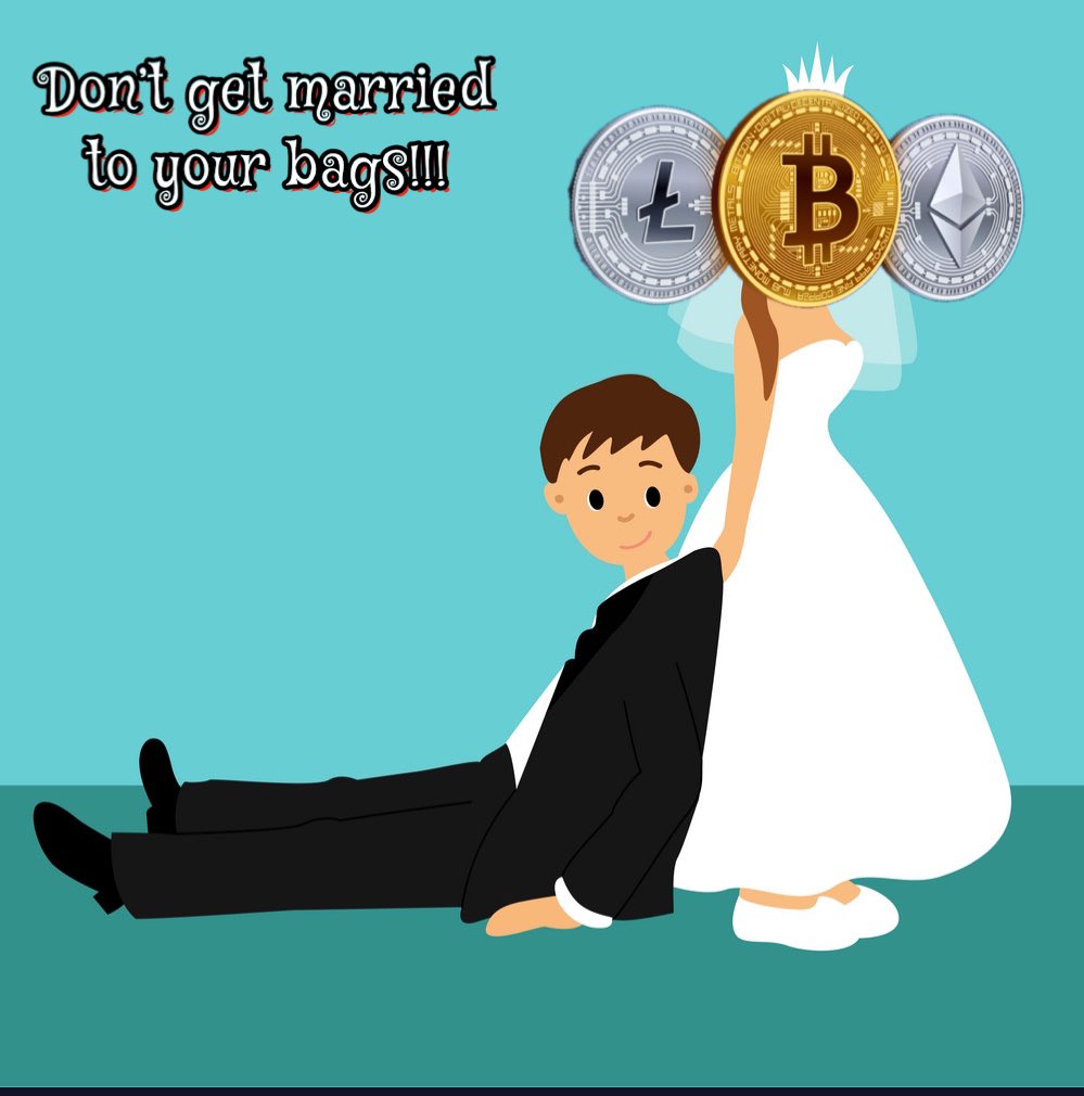 the_pano's tweet photo. Life lessons in #crypto: Don’t get married to your bags.  Be ready to dump those bitches in an instant if they don’t perform the way you want them to.  It’s important to have diamond hands, but don’t blindly love a project and  #HODL because you’ve become an #altcoin #simp. https://t.co/38rgJCtYEf