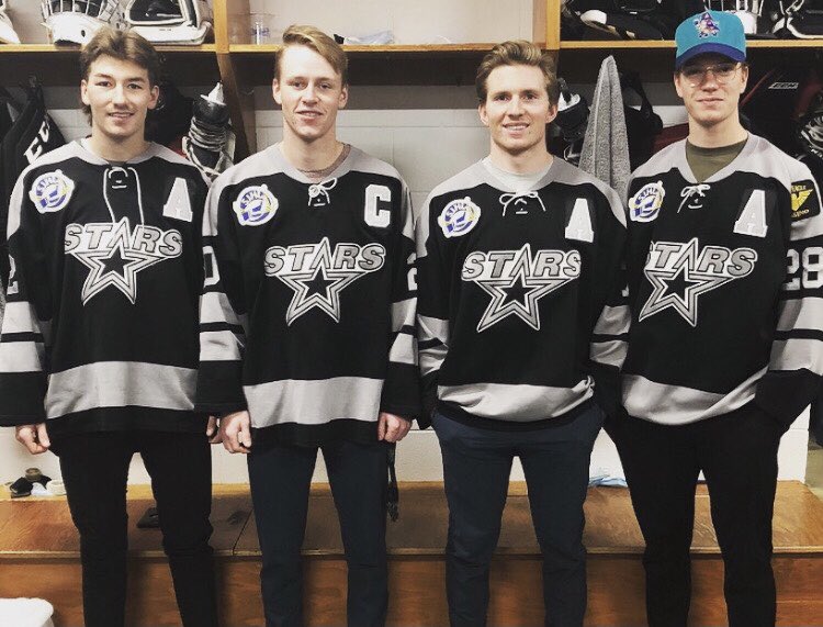 SJHL_NorthStars's tweet photo. We are proud to announce our leadership group for the 2021-2022 season.
Captain- Ryland McNinch       Assistant Captains- Sam Witt, Dylan Esau, and Riley Little https://t.co/Ml78GU9zFx