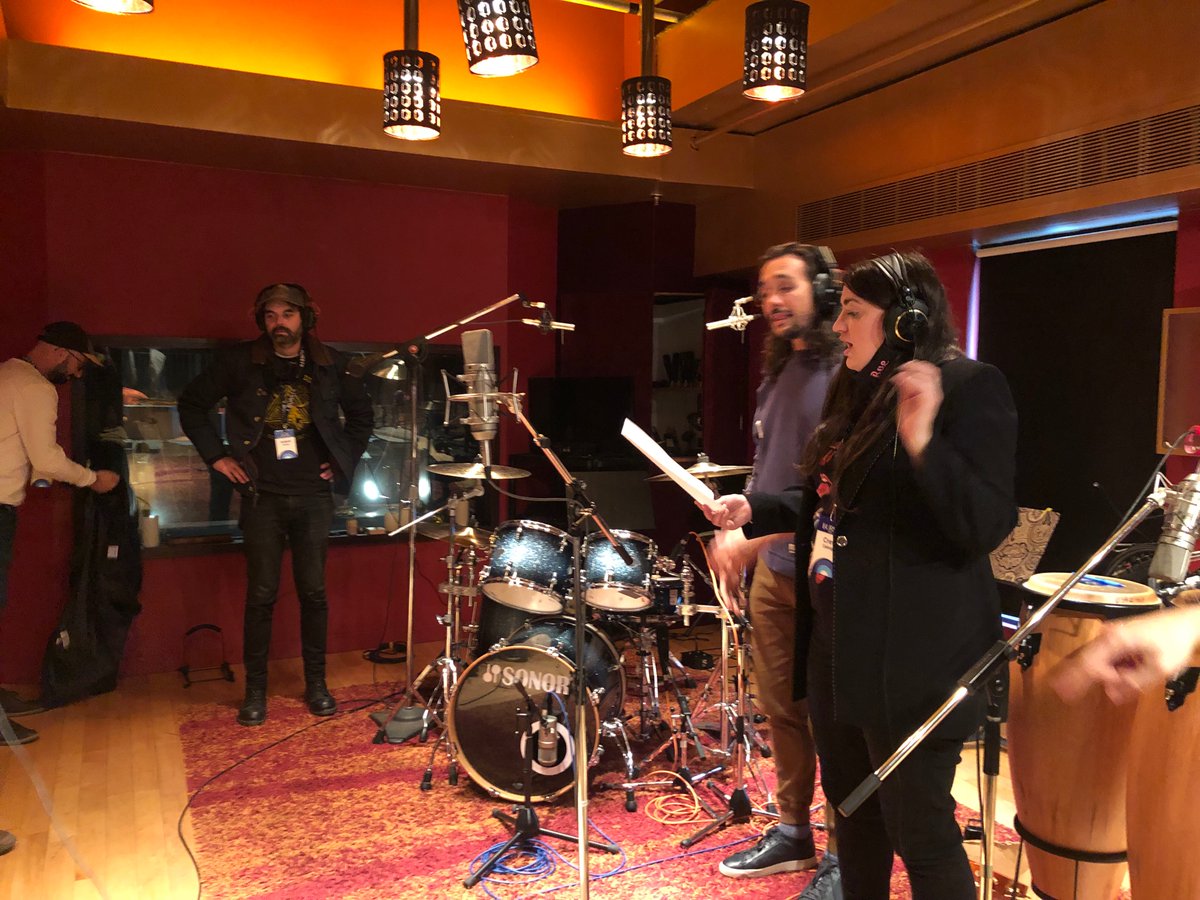 SvwUk's tweet photo. Somehow our first in-person meet in almost 2 years led to a recording of us singing the Beatles Bossa Nova style and I didn’t hate it 

#lifeatshopify https://t.co/oaFJMverBl
