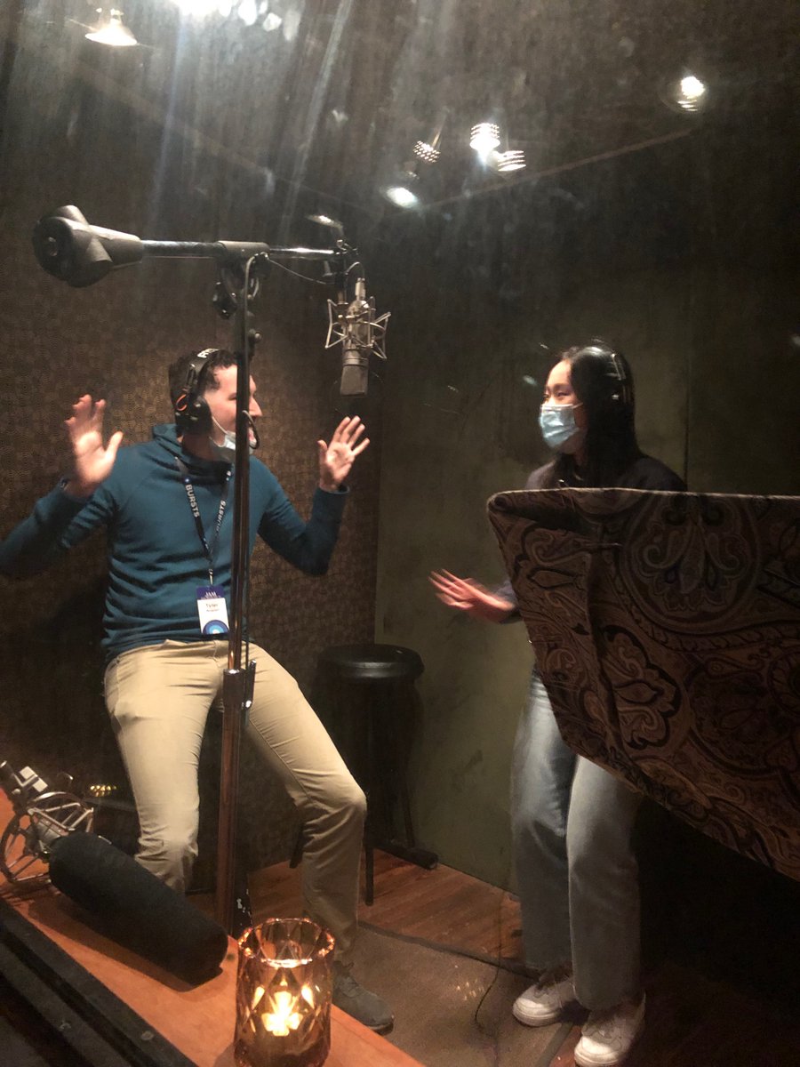 SvwUk's tweet photo. Somehow our first in-person meet in almost 2 years led to a recording of us singing the Beatles Bossa Nova style and I didn’t hate it 

#lifeatshopify https://t.co/oaFJMverBl