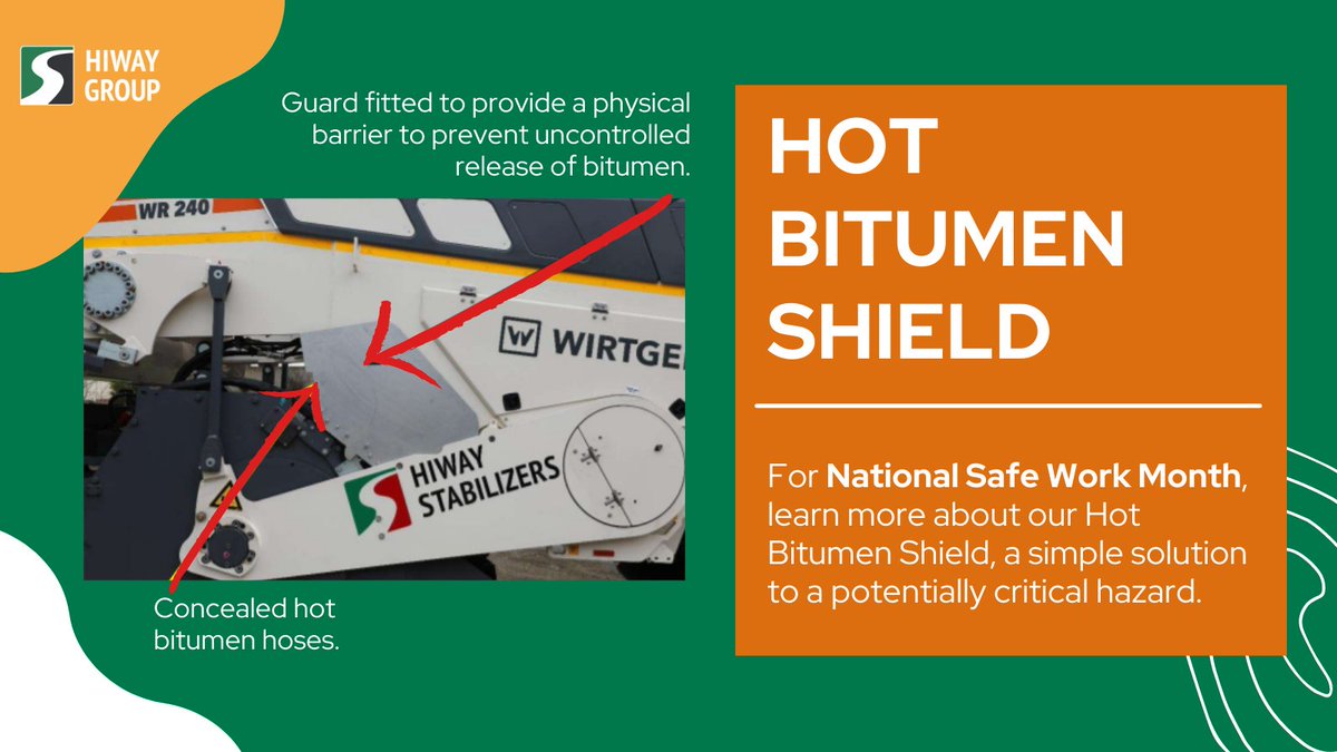 For #NationalSafeWorkMonth, we want to highlight the fantastic work of Mark Filsell who invented the Hot Bitumen Stabilising Shield. The hazards of working with hot bitumen are well known &amp; with best practice in mind Mark developed an #innovative solution. bit.ly/2ZCDo1c