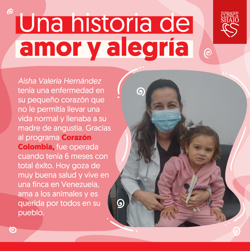 ClinicaShaio's tweet photo. Recientemente recibimos una visita muy especial de Aisha y su madre 👩👧, nos llenó el #corazon 💖 de alegría ver que está creciendo sana, hermosa y feliz 😃.
#Shaio les desea un #FelizMiercoles https://t.co/bbkE3ozqmi