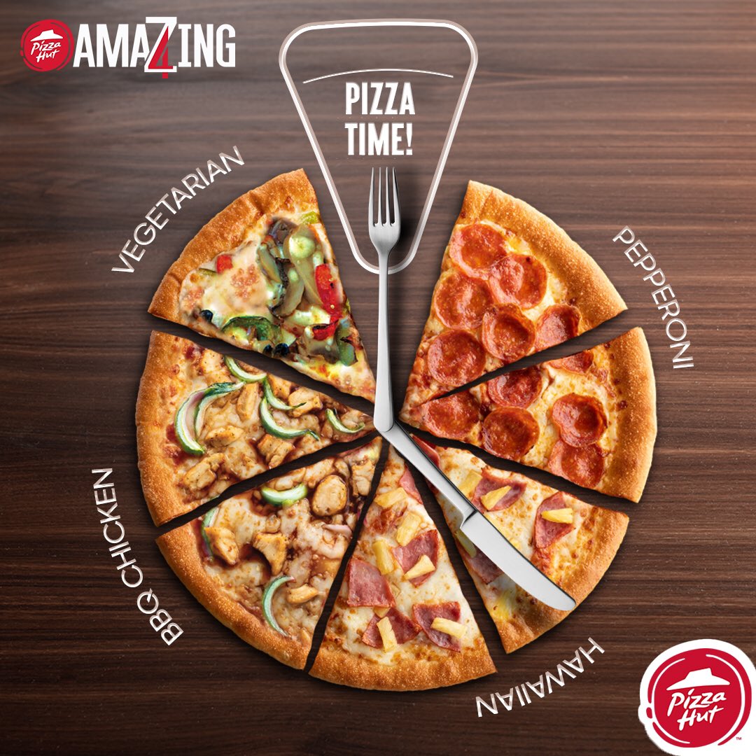 PizzaHutJm's tweet photo. It’s always a great time to grab your #Amazing4 🍕 comes with slices fit for the whole crew!
HutTip🍕: Order for Call & Collect or Delivery at 876-755-4HUT
#PizzaHutJa #BestOfBoth #PizzaHutJamaica #Hungry #TheHut #PizzaMe #ForTheLoveofPizza #DeliciouslyFantastic https://t.co/ncHhUVUbGn